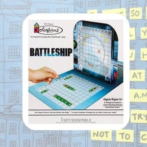 nwt 🍭 3/$15 🆕 Battleship paperboard travel board game (kids)